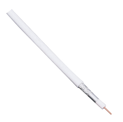 Valueline Antennenkabel auf Rolle KOKA 799 6.8 mm 100 m Weiss