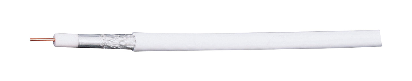 Valueline Antennenkabel auf Rolle KOKA 799 6.8 mm 100 m Weiss