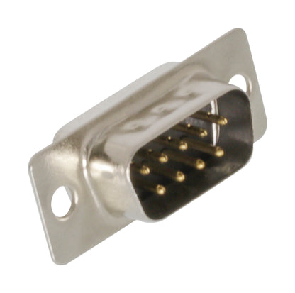Valueline Computer Stecker D-Sub 9-pol. Male Silber