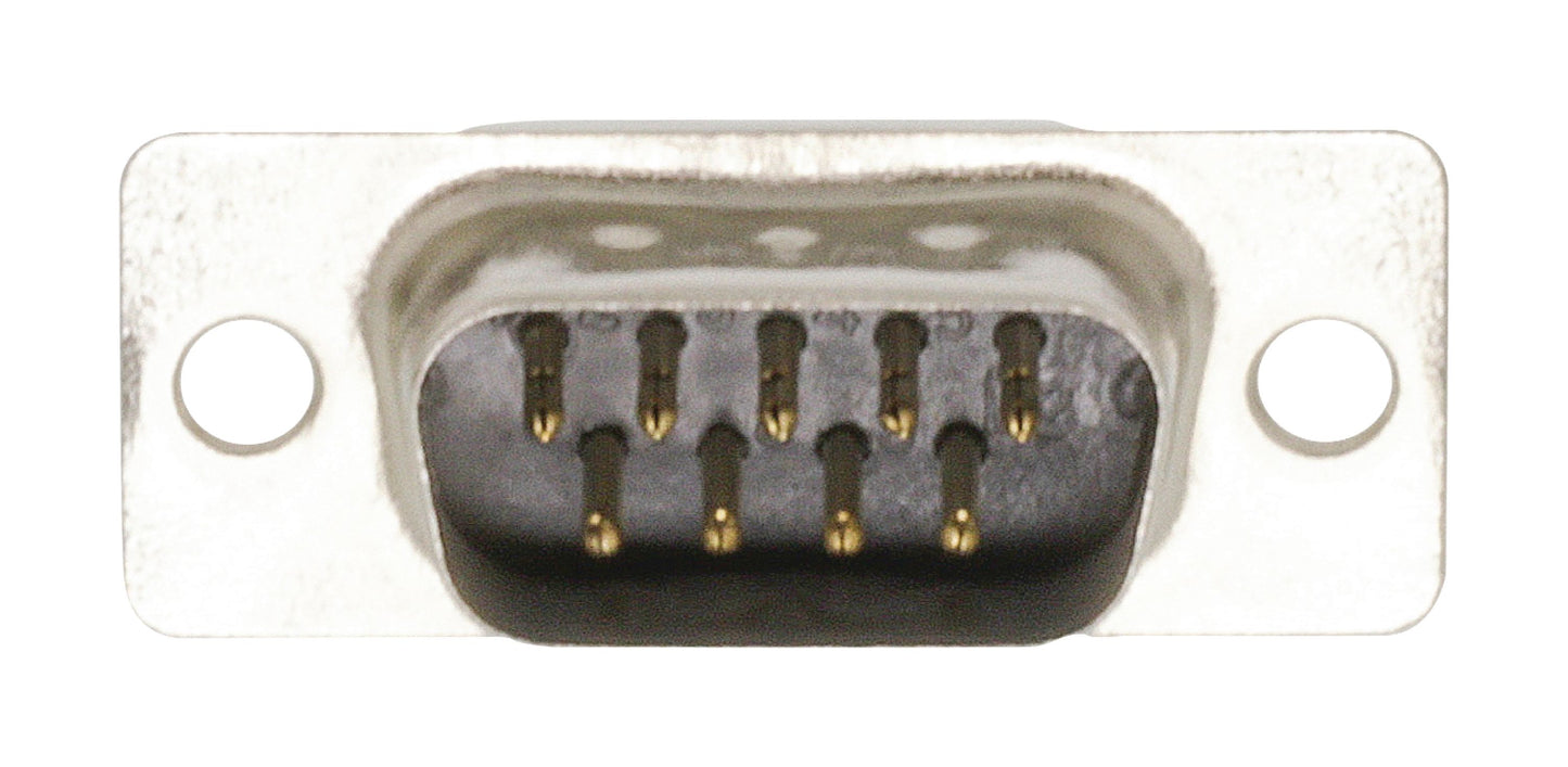Valueline Computer Stecker D-Sub 9-pol. Male Silber