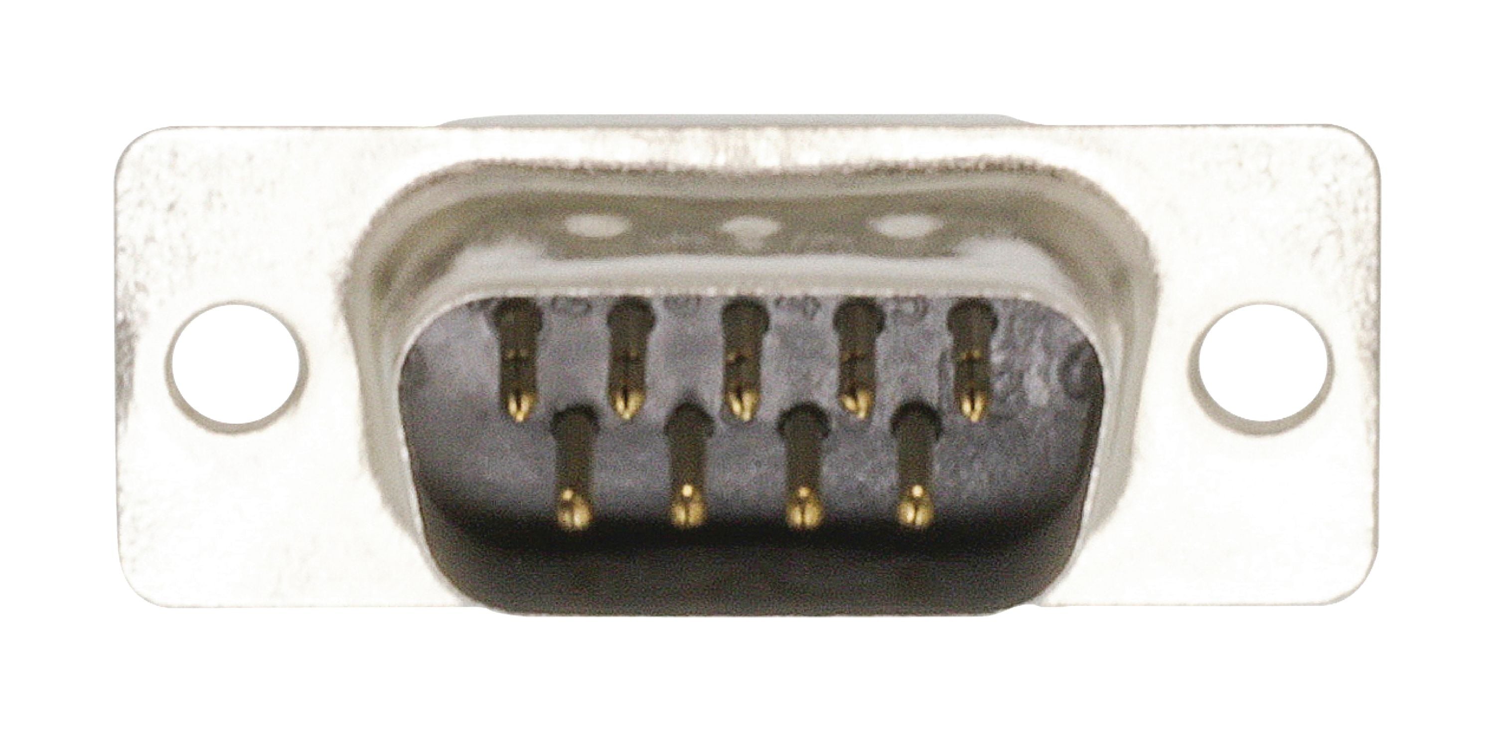 Valueline Computer Stecker D-Sub 9-pol. Male Silber