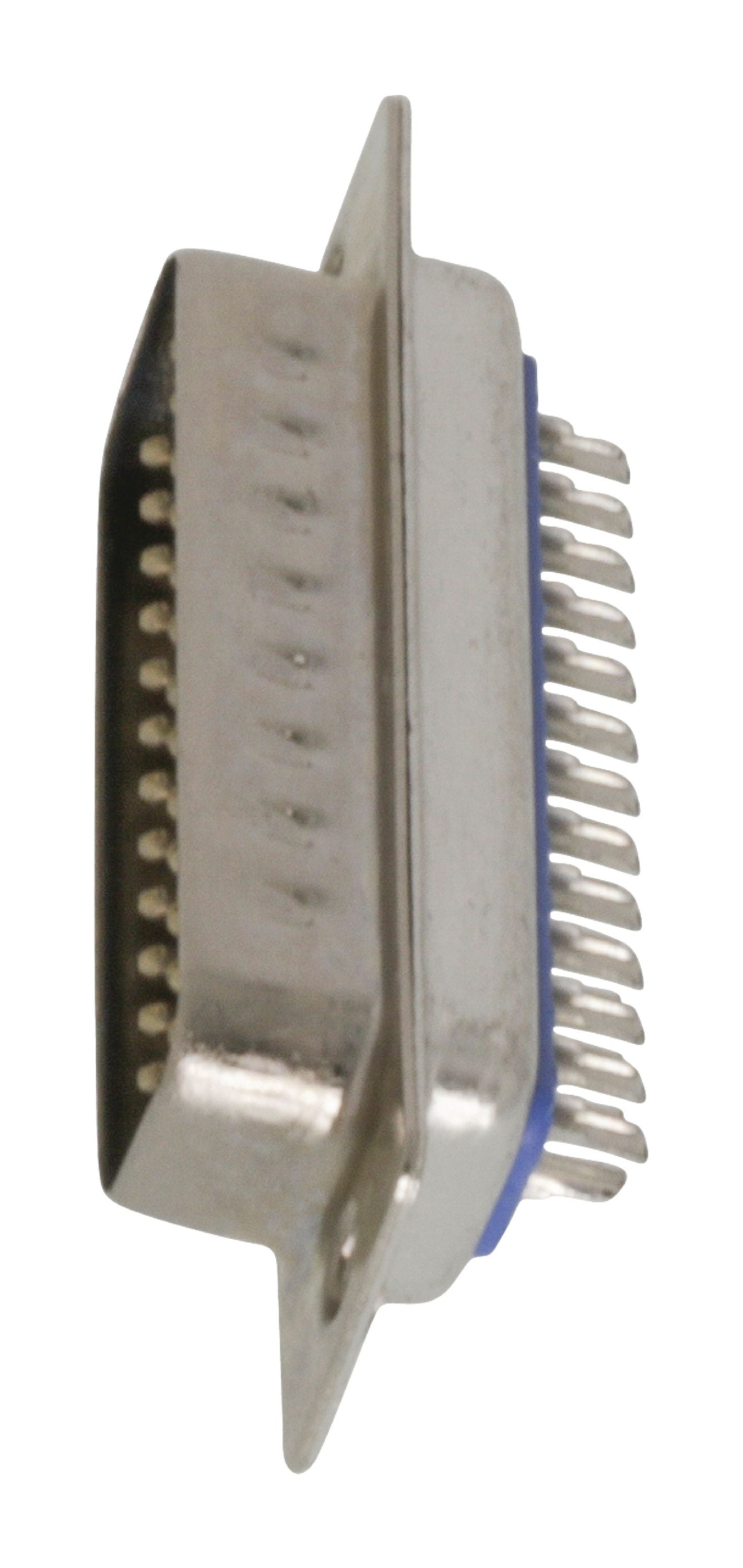 Valueline Computer Stecker D-Sub 25-pol. Male Silber