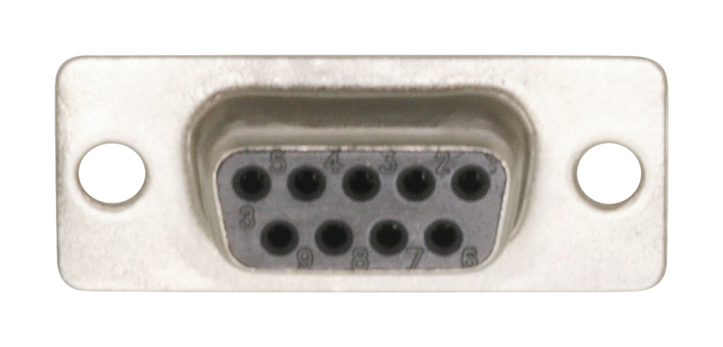 Valueline Computer Stecker D-Sub 9-pol. Female Silber