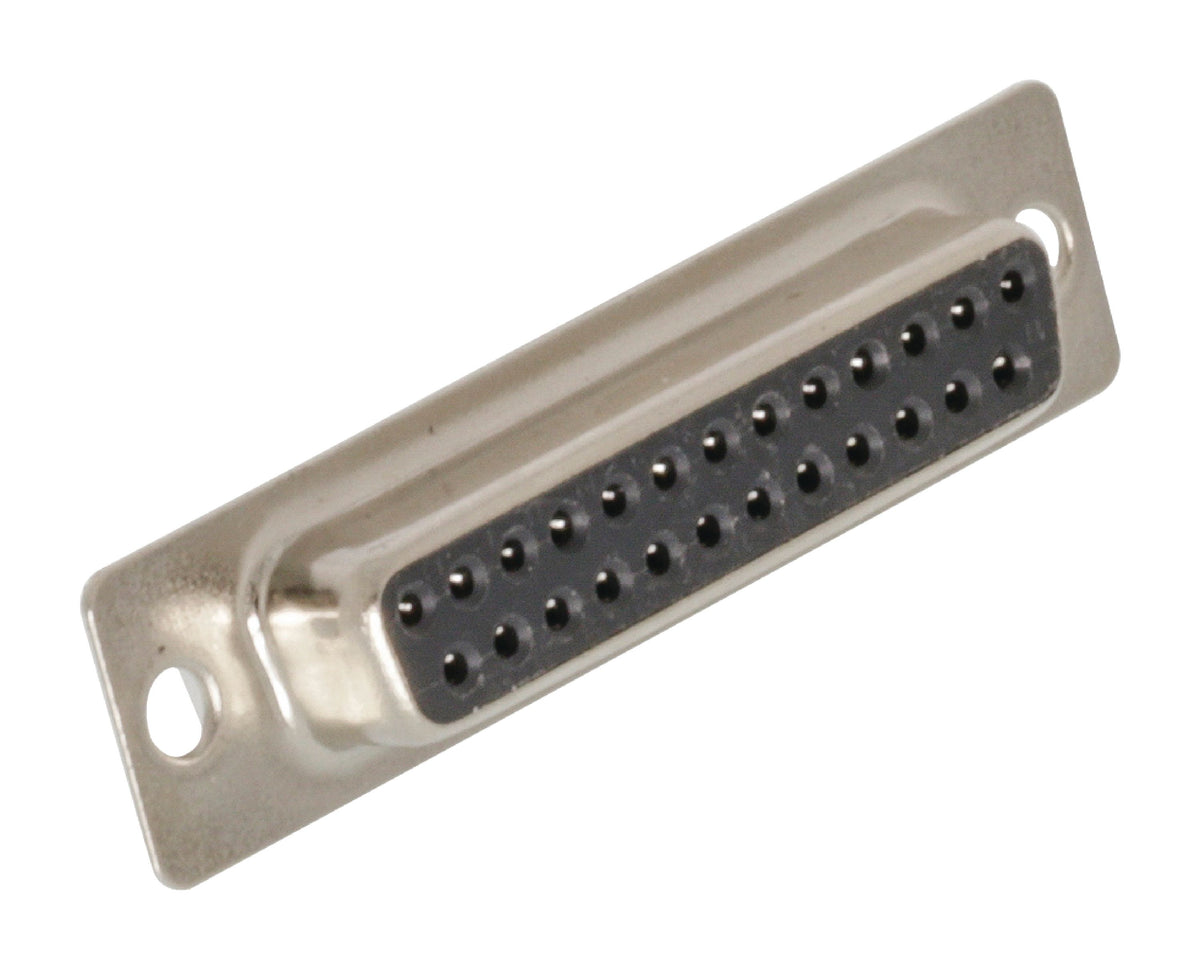 Valueline Computer Stecker D-Sub 25-pol. Female Silber