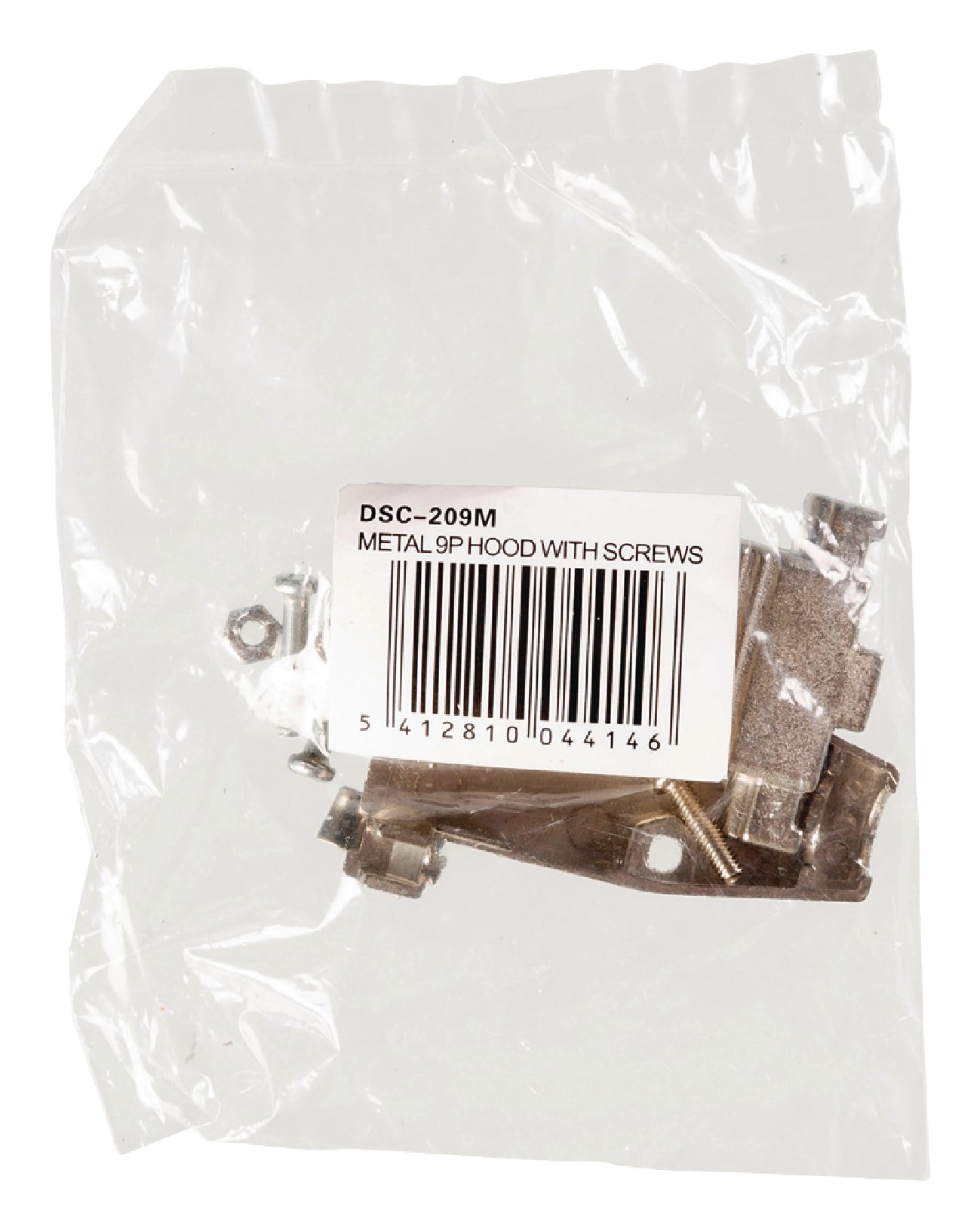 Valueline Computer Stecker D-Sub 9-pol. Haube Silber