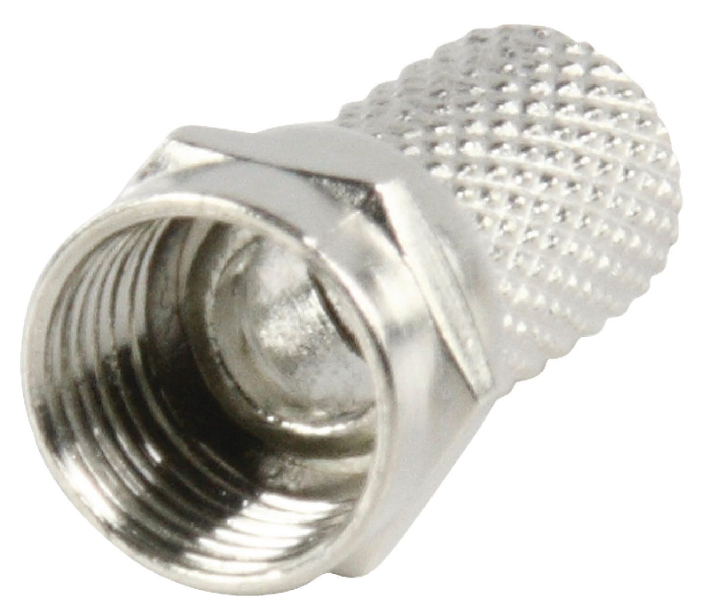 Valueline F-Stecker 7.0 mm Male Metall Silber