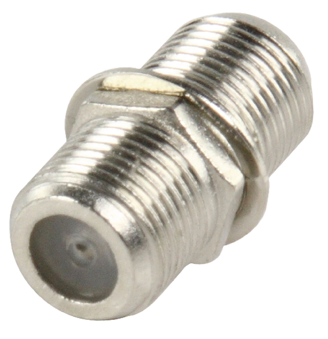 Valueline Coax-Adapter F F female - F female Silber
