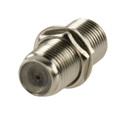 Valueline Coax-Adapter F F female - F female Silber