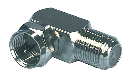 Valueline Coax-Adapter F F-male - F female Silber