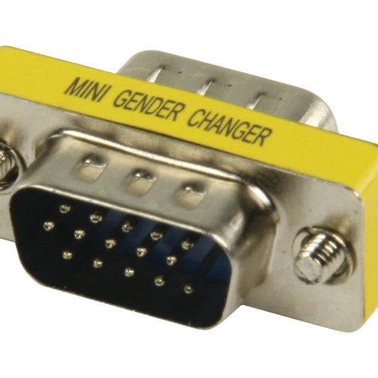 Valueline VGA-Adapter VGA male - VGA male Metall
