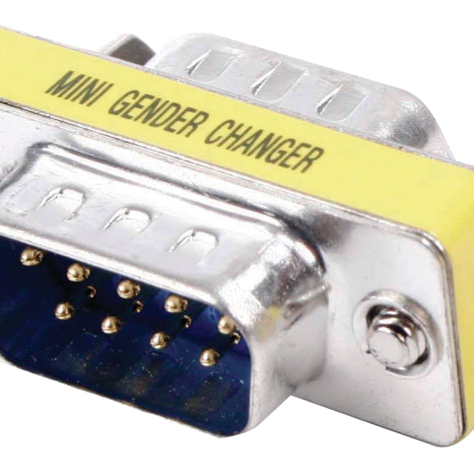 Valueline Seriell Adapter D-Sub 9-pol. male - D-Sub 9-pol. male Metall