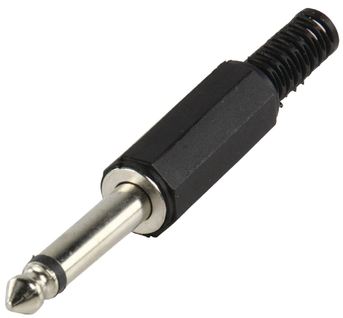 Valueline Audio-Stecker 6.35 mm Male PVC Schwarz