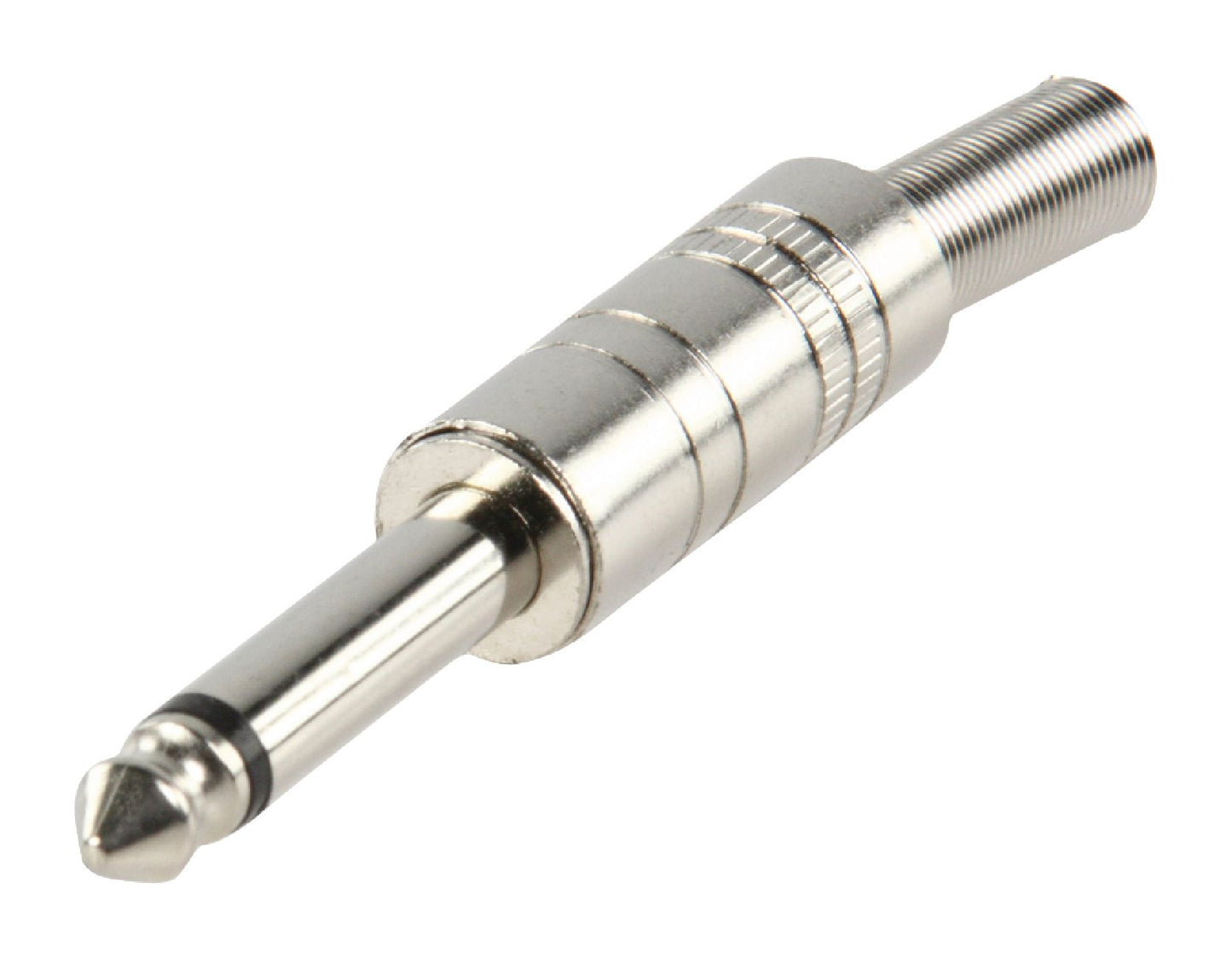 Valueline Audio-Stecker 6.35 mm Male Metall Silber
