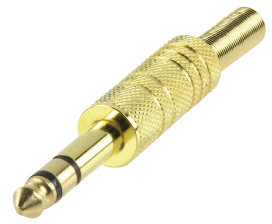 Valueline Audio-Stecker 6.35 mm Male Metall