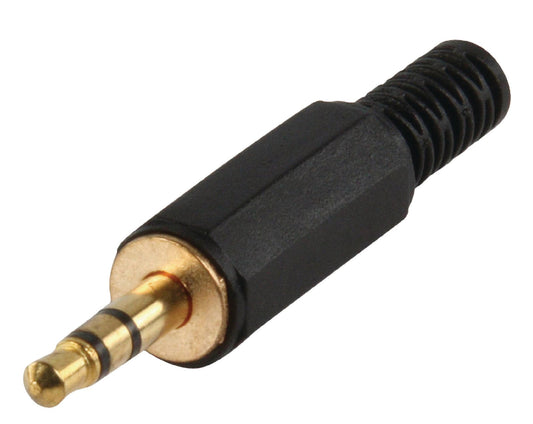 Valueline Audio-Stecker 3.5 mm Male PVC Schwarz