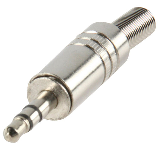 Valueline Audio-Stecker 3.5 mm Male Metall Silber