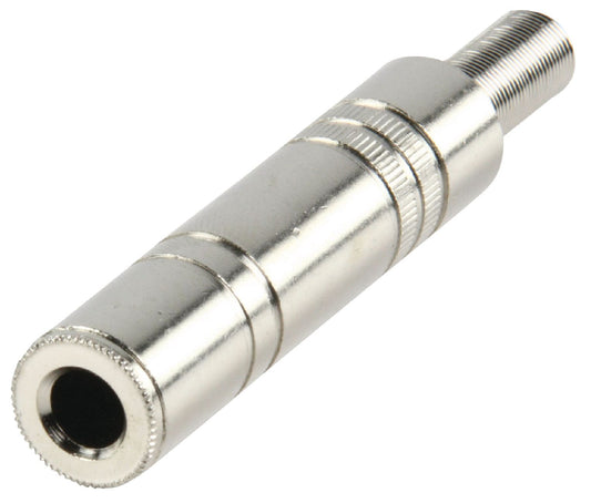Valueline Audio-Stecker 6.35 mm Female Metall Silber