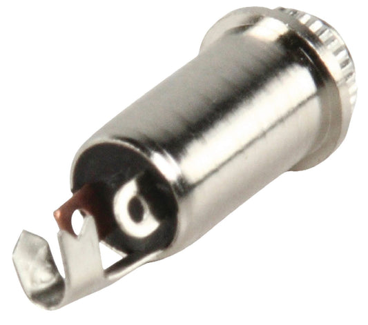 Valueline Audio-Stecker 3.5 mm Female Metall Silber