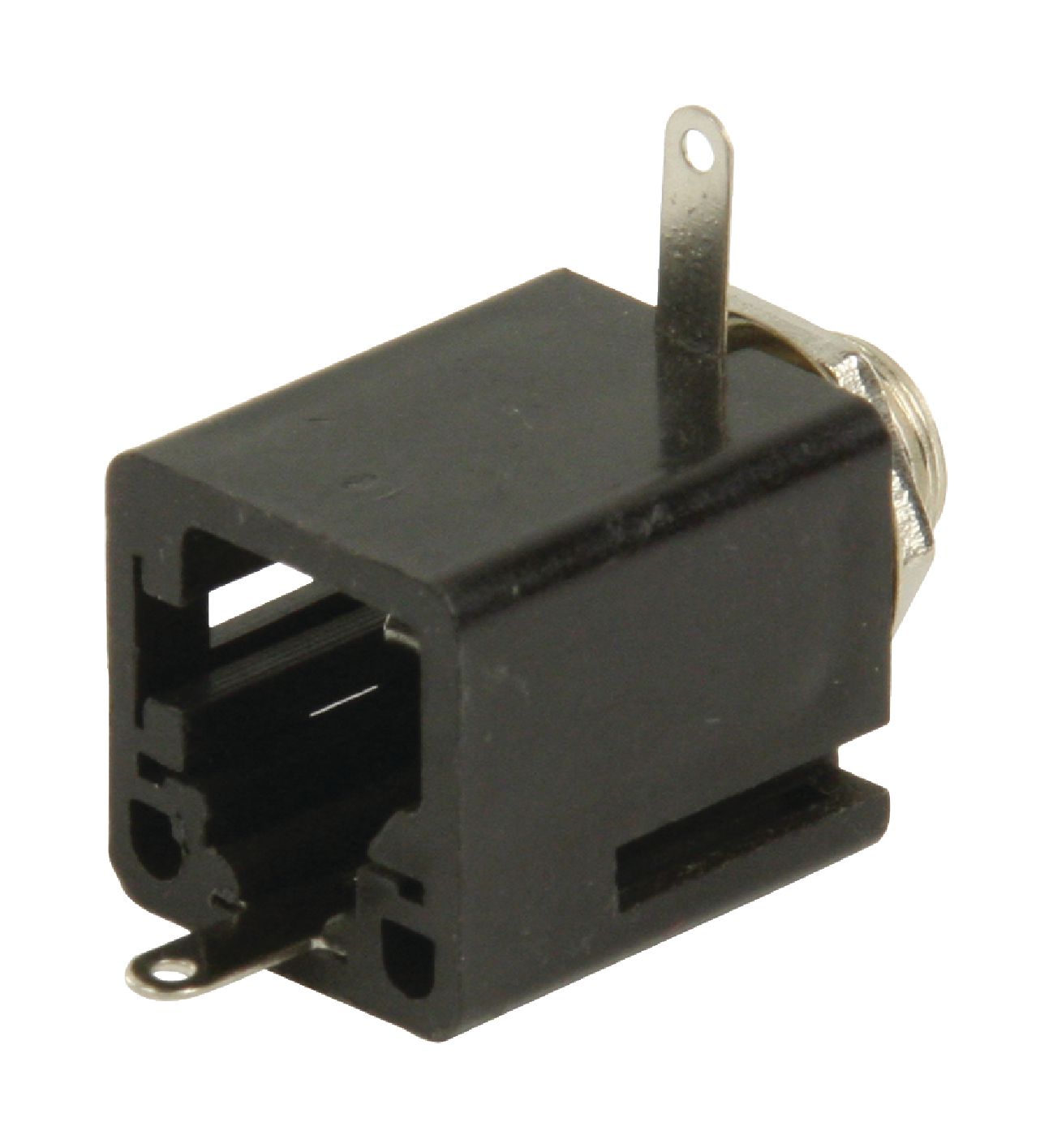 Valueline Audio-Stecker 6.35 mm Female PVC Schwarz