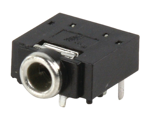 Valueline Audio-Stecker 3.5 mm Female PVC Schwarz