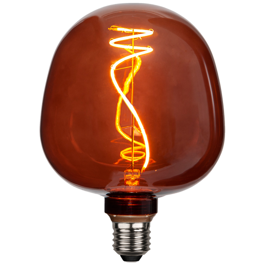 LED-Lampe ''Cognac Apple'', E27, 1800K, 1W, 80 Ra, 40lm, ca. 12,5x17cm