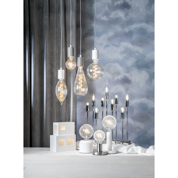 LED-Lampe ''Decoled'' G95, E37, 2200K, 150lm, 2W, warmweiß, dimmbar