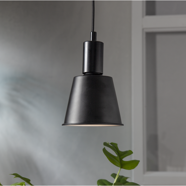 LED-Lampe ''Dream'', Metall, schwarz, step-dimmbar, E27, 3000K, 210lm, 3,5W