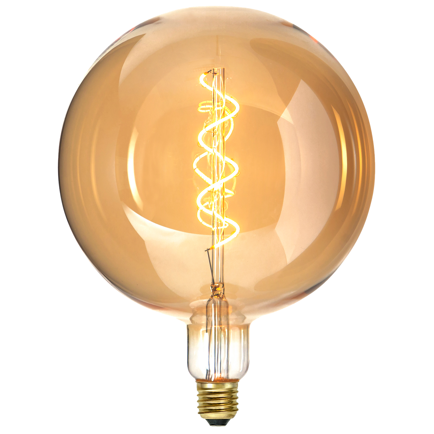 LED-Lampe ''Industrial Vintage'', E27, 2100K, Amber, 130lm,20x26,2cm, 2,8W,dimmbar