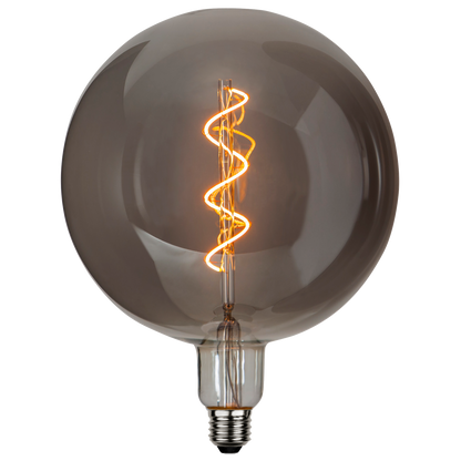LED-Lampe ''Industrial Vintage'', E27, 2200K, Rauchglas, 55lm, 2,6W, dimmbar