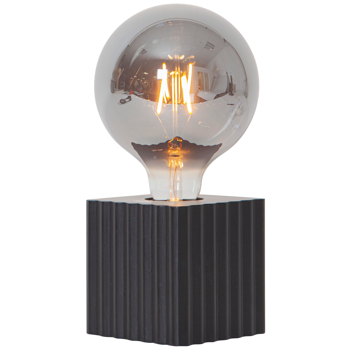 LED-Lampe ''Plain Smoke'', E27, 80lm,  2100K, 12x17,8,cm, 1,8W
