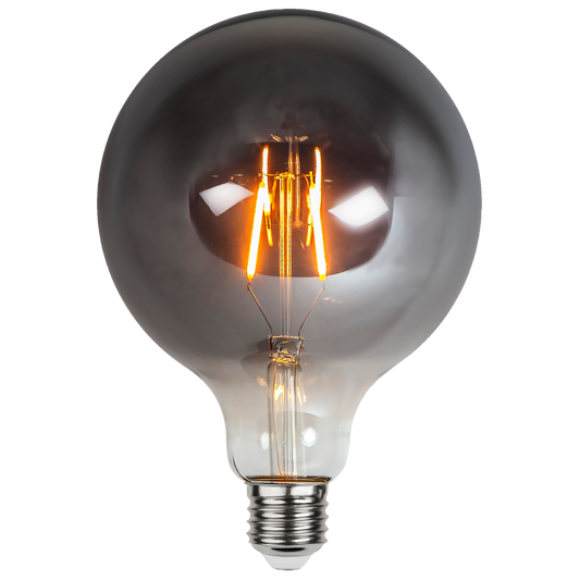 LED-Lampe ''Plain Smoke'', E27, 80lm,  2100K, 12x17,8,cm, 1,8W