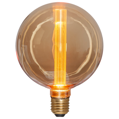 LED-Lampe ''Soft Glow'', E27, 1700K, 80 Ra, 45lm, 12,5x16,4cm, 2W, Amber