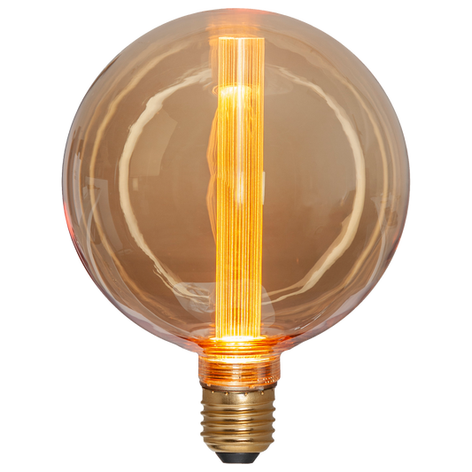 LED-Lampe ''Soft Glow'', E27, 1700K, 80 Ra, 45lm, 12,5x16,4cm, 2W, Amber