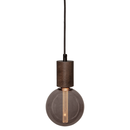 LED-Lampe ''Soft Glow'', E27, 2800K, 80 Ra, 45lm, 12,5x16,4cm,1,1W, Rauchglas