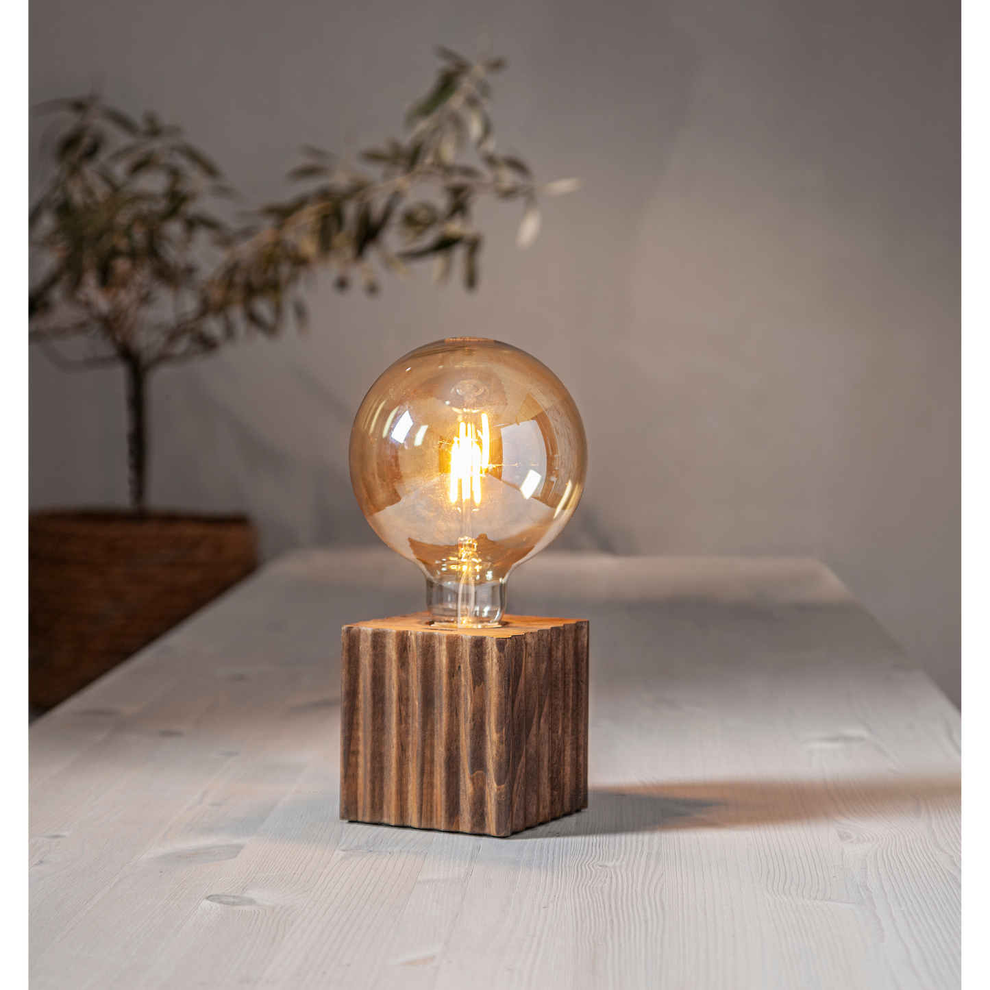 LED-Lampe ''Vintage Gold'', E27, 0,75W,  2000K, 80lm, 12x17,8cm, Amber