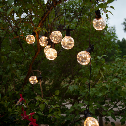 LED-Partylichterkette ''Big Circus'', 10 Lampen, warmweiß, 4,5m Länge, outdoor