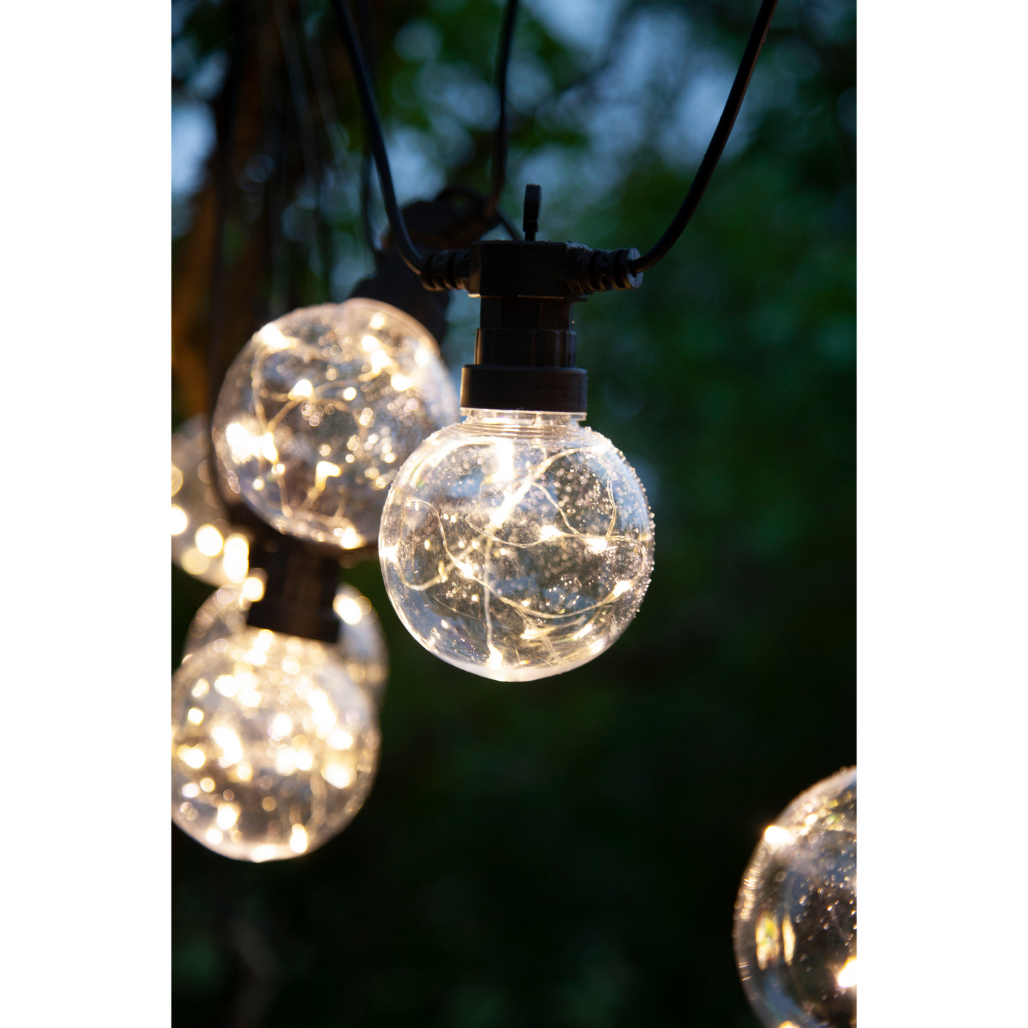 LED-Partylichterkette ''Big Circus'', 10 Lampen, warmweiß, 4,5m Länge, outdoor
