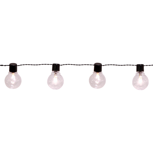 LED-Partylichterkette ''Partaj'', 16 Lampen, warmweiß, 4,5m Länge, outdoor