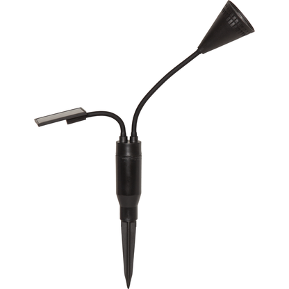 LED-Solar-Spot ''Powerspot'', biegsam, schwarz, Kunstoff, Erdspieß, inkl. Akku