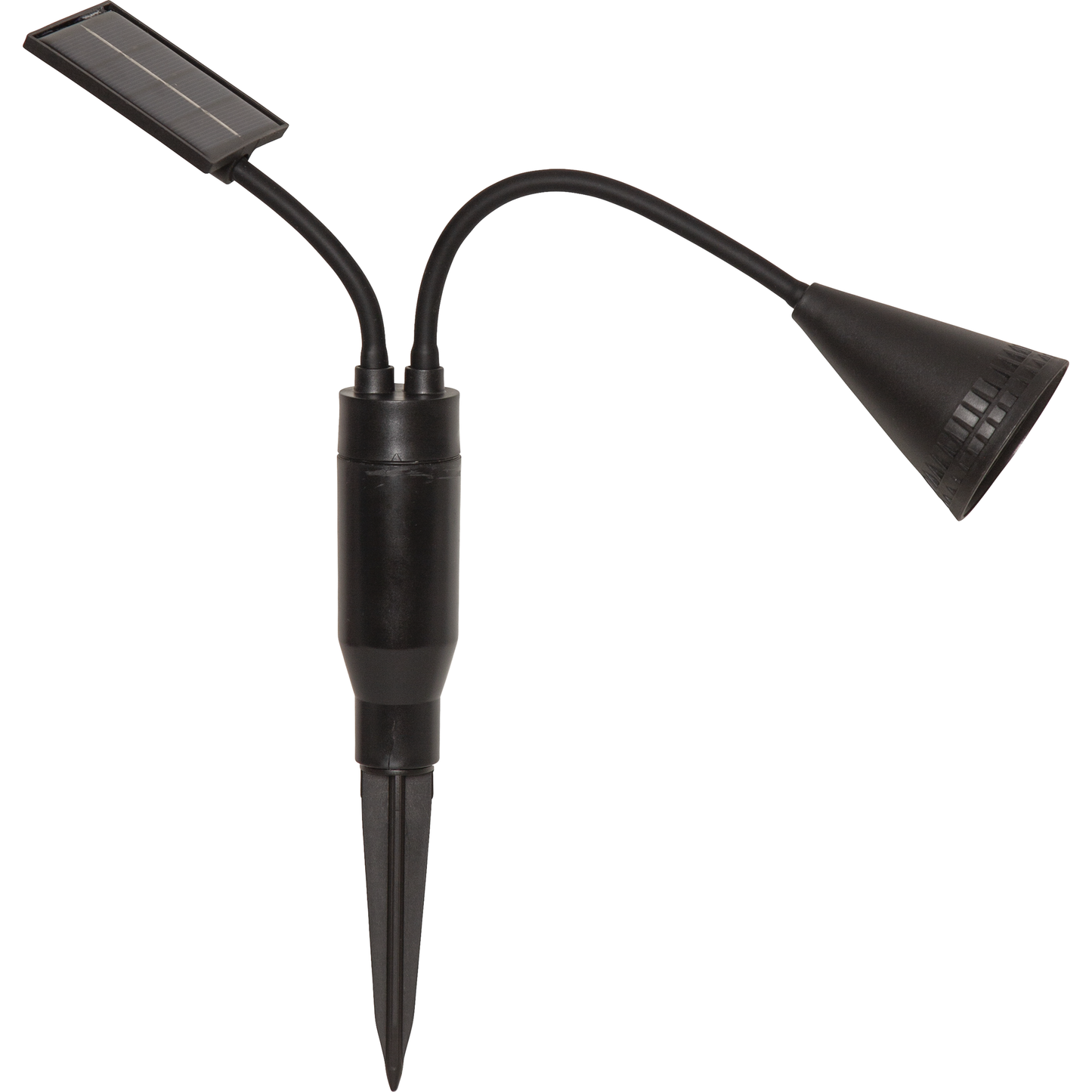 LED-Solar-Spot ''Powerspot'', biegsam, schwarz, Kunstoff, Erdspieß, inkl. Akku