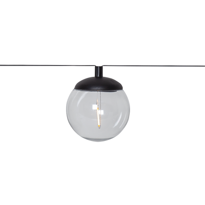LED-Solarlichterkette ''Globe'' 8-teilig, 170cm Kabel, solarbetrieben, warmweiß