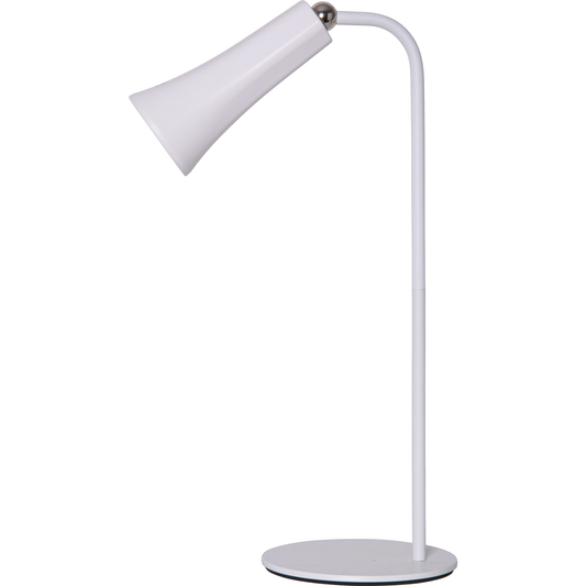 LED-Tischleuchte ''Functional'', weiß, Metall, dimmbar, Standfuß