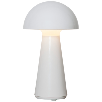 LED-Tischleuchte ''Mushroom'', 16x28cm, weiß, Akku, Ladekabel, outdoor