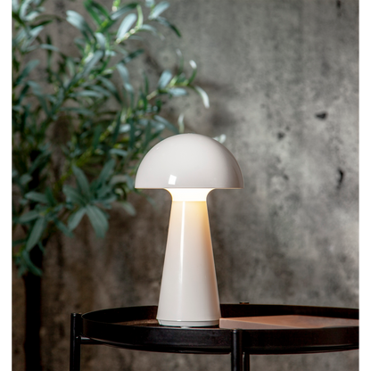 LED-Tischleuchte ''Mushroom'', 16x28cm, weiß, Akku, Ladekabel, outdoor