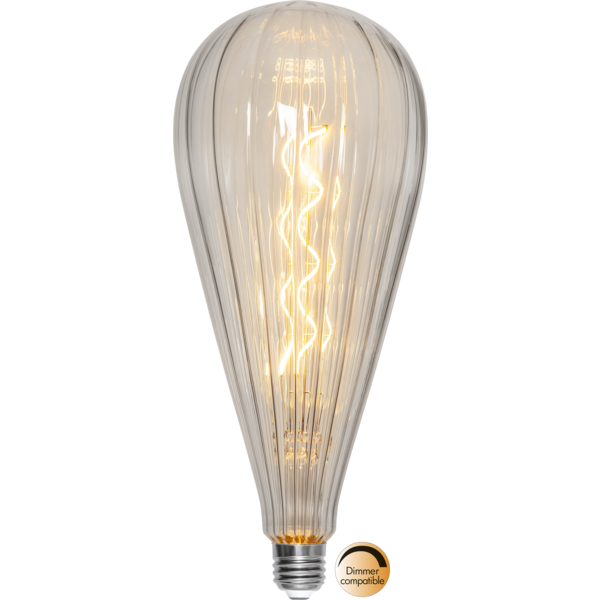 LED-Tropfenlampe ''Decoled'', E37, 2200K, 150lm, 2W, warmweiß, dimmbar