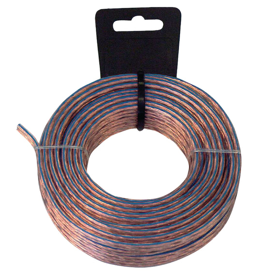 Valueline Lautsprecherkabel auf Rolle 2x 1.50 mm² 10.0 m Transparent