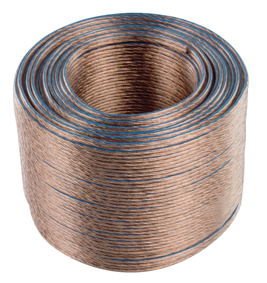 Valueline Lautsprecherkabel auf Rolle 2x 1.50 mm² 100 m Transparent