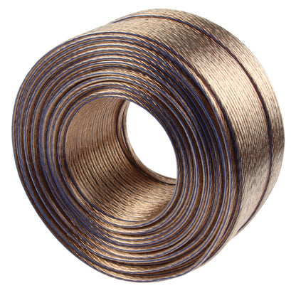 Valueline Lautsprecherkabel auf Rolle 2x 2.50 mm² 100 m Transparent