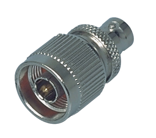 Valueline Antennenadapter N-Stecker - BNC-Kupplung Silber
