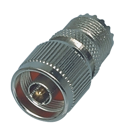 Valueline Antennenadapter N-Stecker - PL259 female Silber